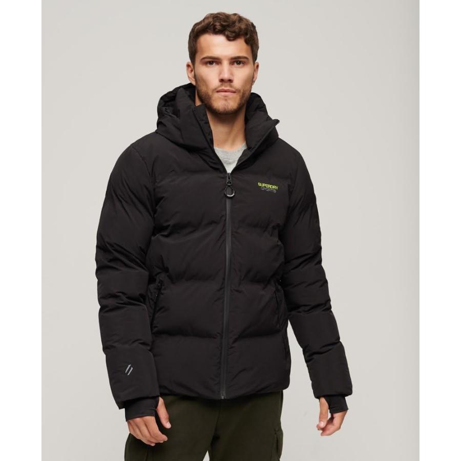 【並行輸入品】Superdry Mens Hooded Boxy Puffer Jacket, Boxy Fit   Looser And Mの画像