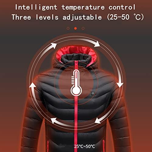 【並行輸入品】9 Areas Heated Jacket USB Men's Women's Winter Outdoor Electricの画像