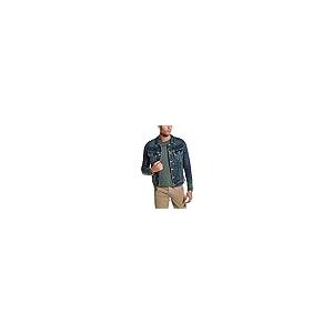 【並行輸入品】Vince Mens Trucker Denim Jacket, Lの画像