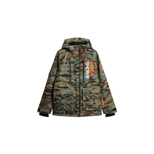 【並行輸入品】Superdry Mens Ski Ultimate Rescue Jacket Woodland Green Camo Sizの画像