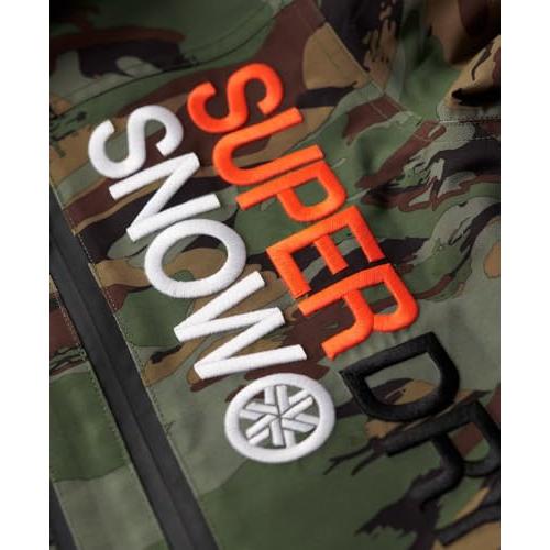 【並行輸入品】Superdry Mens Ski Ultimate Rescue Jacket Woodland Green Camo Sizの画像