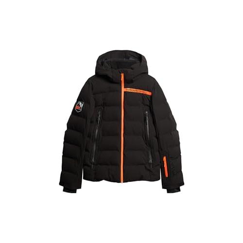 【並行輸入品】Superdry Mens Ski Radar Pro Puffer Jacket Black Size Xlの画像