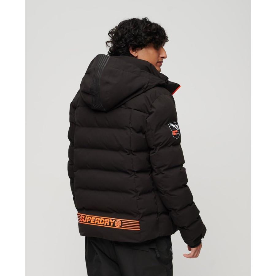 【並行輸入品】Superdry Mens Ski Radar Pro Puffer Jacket Black Size Xlの画像
