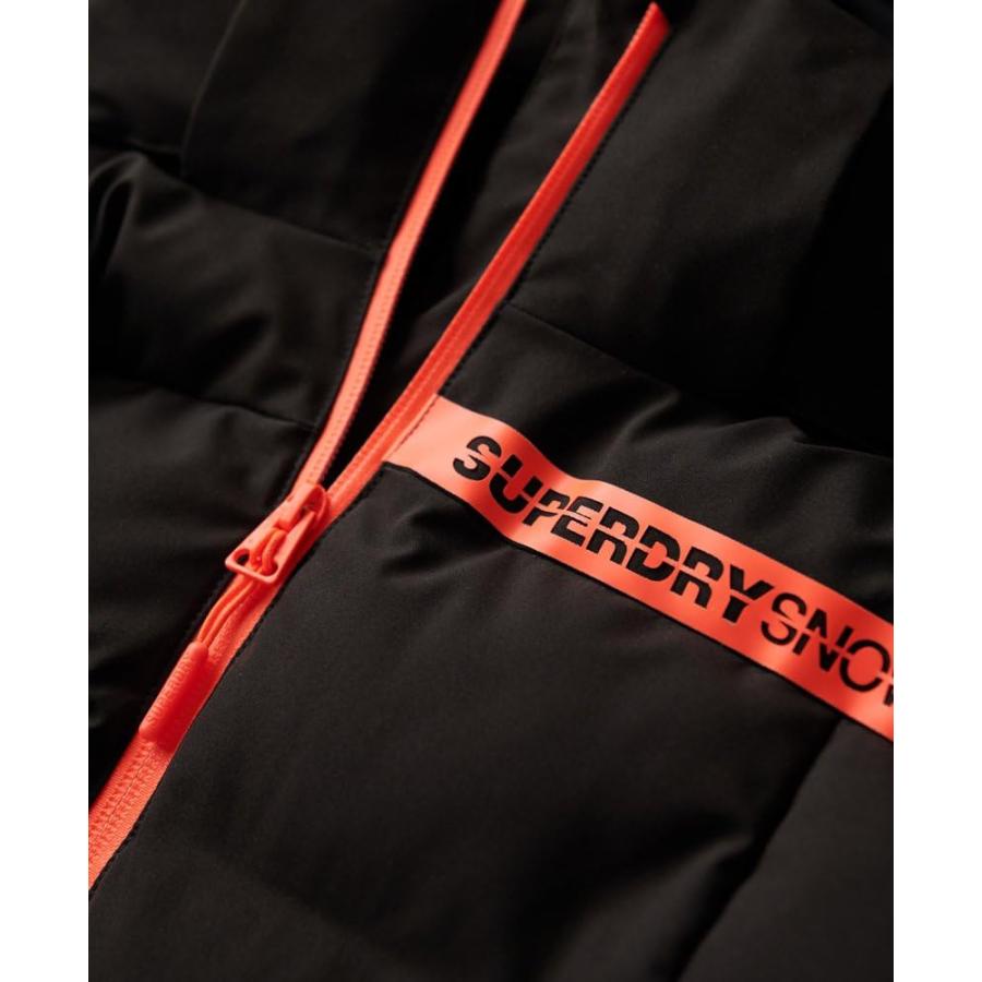 【並行輸入品】Superdry Mens Ski Radar Pro Puffer Jacket Black Size Xlの画像
