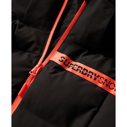 【並行輸入品】Superdry Mens Ski Radar Pro Puffer Jacket Black Size Xlの画像