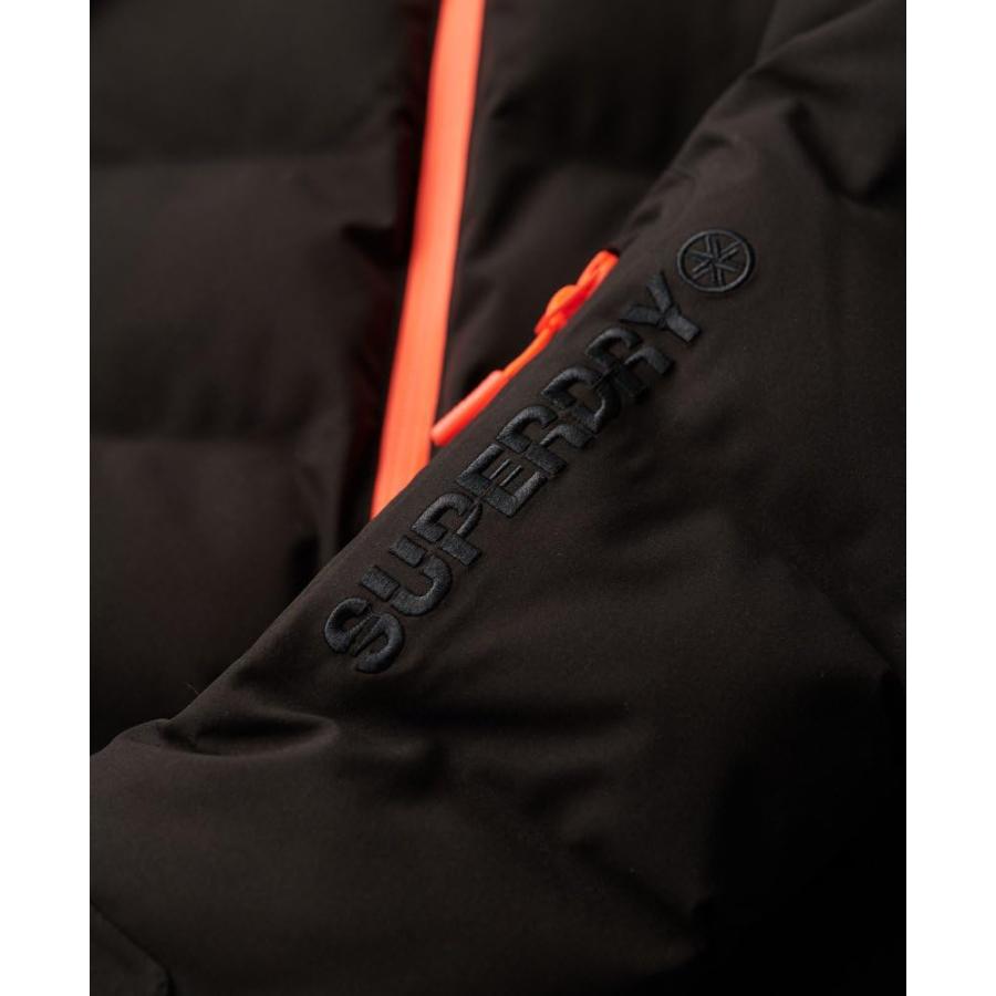 【並行輸入品】Superdry Mens Ski Radar Pro Puffer Jacket Black Size Xlの画像