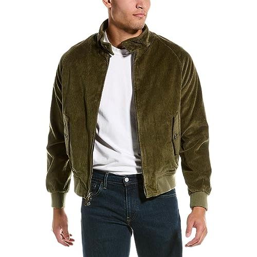 【並行輸入品】Brooks Brothers Mens Corduroy Jacket, L, Greenの画像