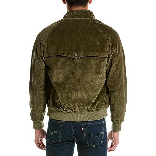 【並行輸入品】Brooks Brothers Mens Corduroy Jacket, L, Greenの画像