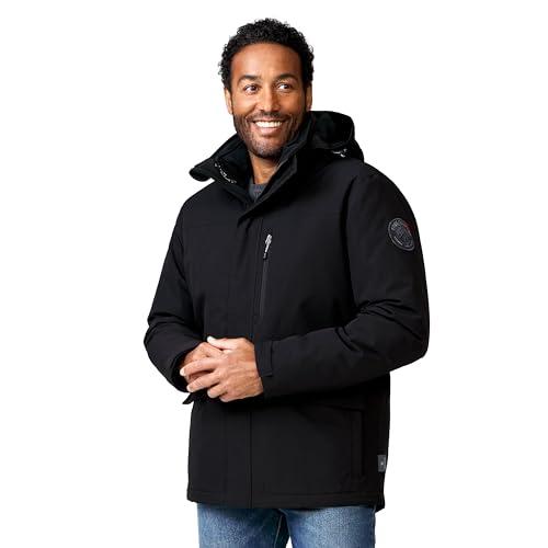 【並行輸入品】Free Country Men's Ski Patrol 3 in 1 Systems Jacket Black XXLの画像