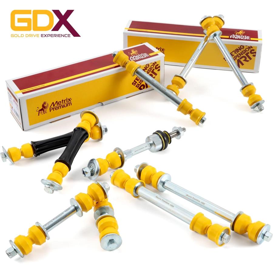 【並行輸入品】GDX Metrix Premium 4PCS L/R Front Stabilizer Bar Link and L/R Frontの画像