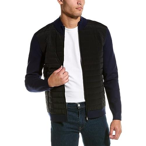 【並行輸入品】Theory Mens Leo Bomber Jacket, Lの画像
