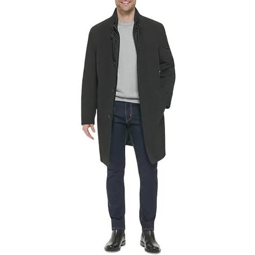 【並行輸入品】Cole Haan Men's 3 In 1 Water Resistant Rain Coat Black XLの画像