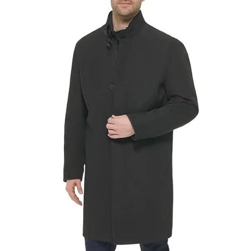 【並行輸入品】Cole Haan Men's 3 In 1 Water Resistant Rain Coat Black XLの画像