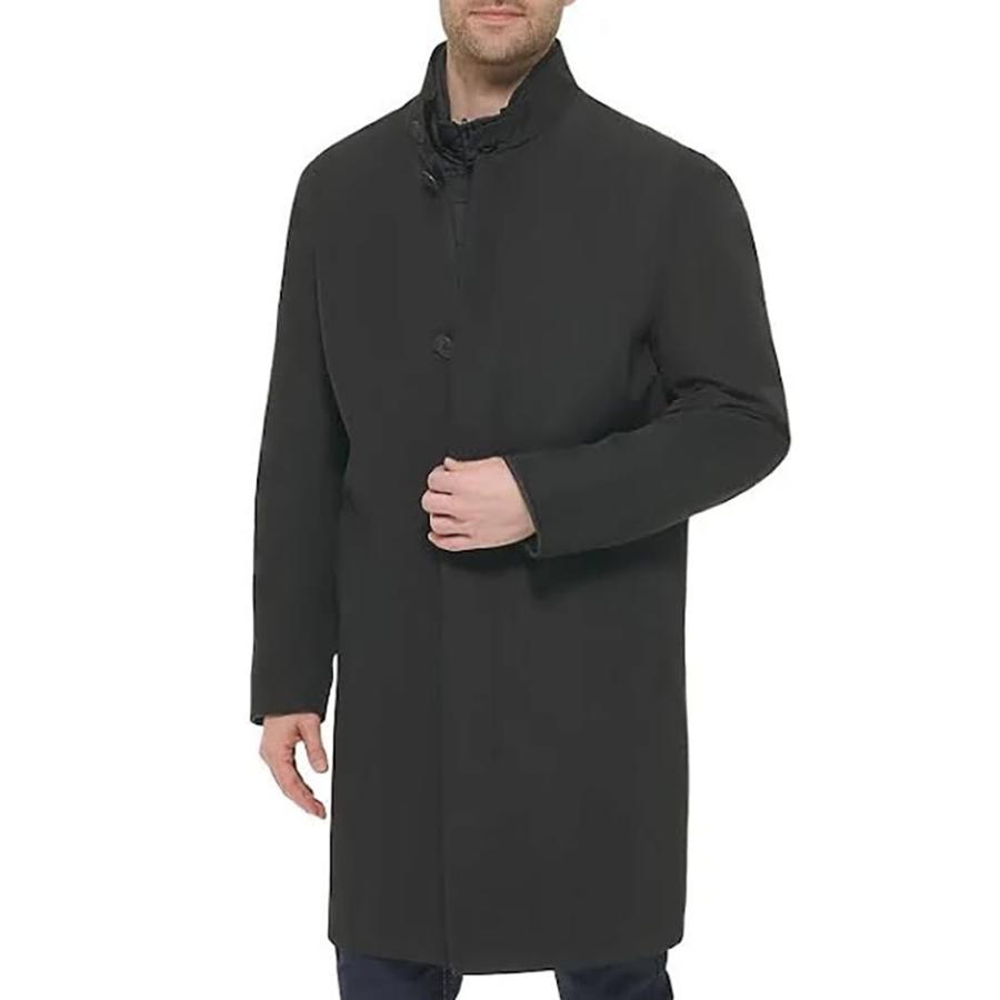 【並行輸入品】Cole Haan Men's 3 In 1 Water Resistant Rain Coat Black XLの画像