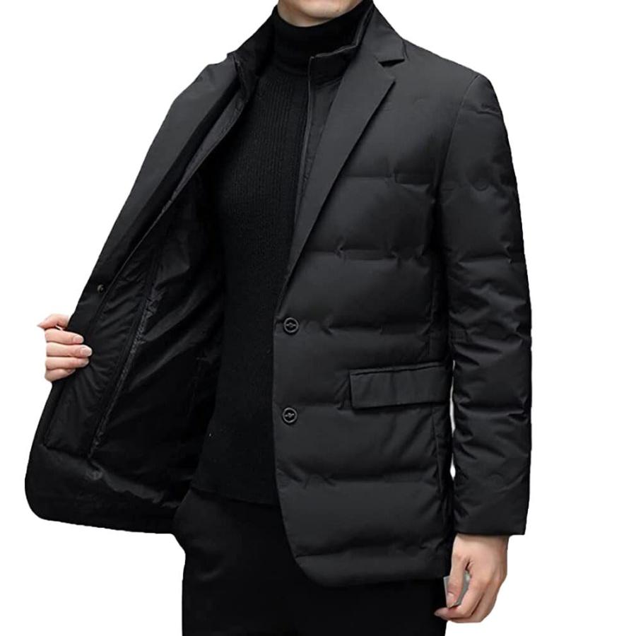 【並行輸入品】James Urban Windbreaker Men's Business Casual Windbreaker Down Jの画像