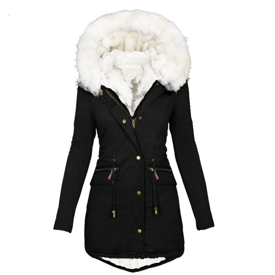 【並行輸入品】Big Deals Today?Discounted Womens Winter Coats Solid Comfy Sherpの画像
