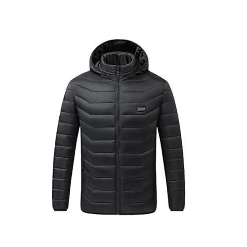 【並行輸入品】BeQeuewll Heated Jacket Lightweight Windproof Rechargeable Hoodiの画像