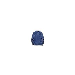 【並行輸入品】Distressed Denim Jacket Mens Sherpa Fleece Lined Denim Jacket Wiの画像
