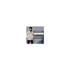 【並行輸入品】BOSIDENG Men's Cold Winter Goose Down Thickened Down Jacket, Hooの画像
