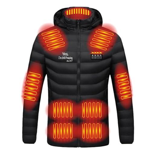 【並行輸入品】Zeiyignr Heated Jackets for Men Headted Winter Coats Hoodie Outdの画像
