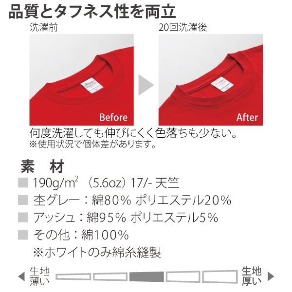 Printstar 5.6オンス ヘビーウェイトTシャツ  WM〜XL｜good-gazo｜02