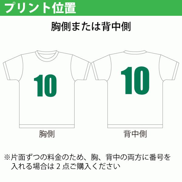 Tシャツ印刷・背番号プレスプリント : デジタル工房GAZO - 通販