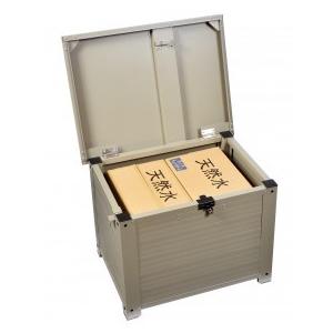 GREEN LIFE　アルミベンチ型宅配ボックス　54TRA-54(TGY) 　【お客様組立】_1