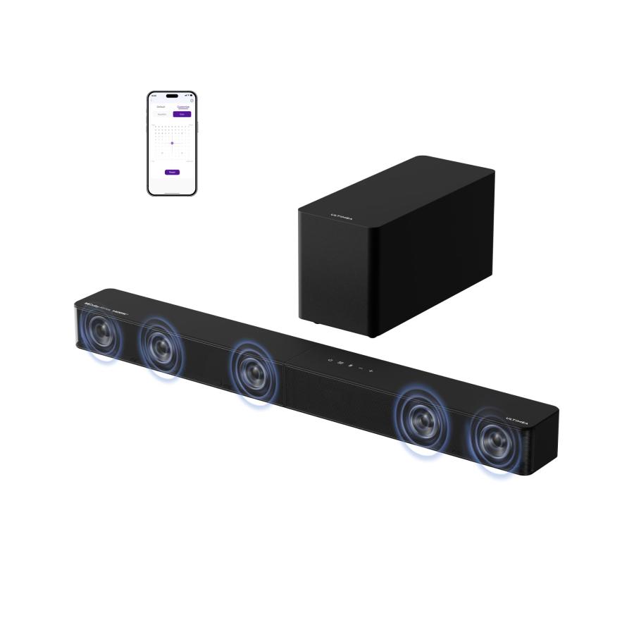 ULTIMEA サウンドバー サブウーファー付き Dolby Atmos対応 ULTIMEA 5.1ch サウンドバー サブウーファー付き Dolby Atmos/eARC対応