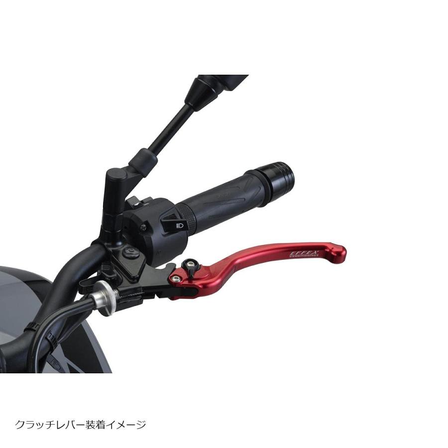 エフェックス(EFFEX) スムースフィットレバー レッド TRACER9 GT＋／TRACER9 GT ／MT-09 EAL038R