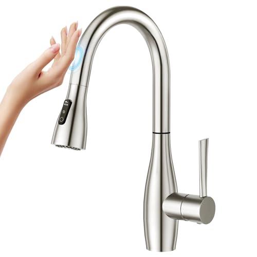CREAキッチン蛇口 混合水栓 キッチン 水栓 タッチセンター水栓 蛇口