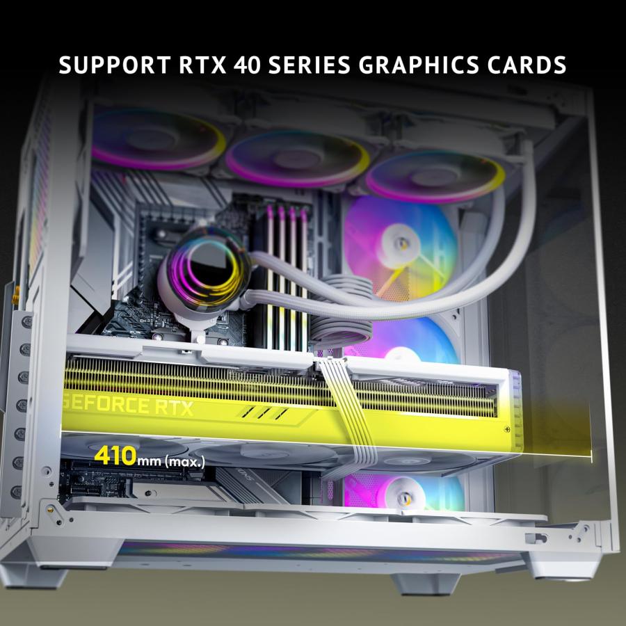 Antec PCケース ピラーレス Constellation C5 ARGB White : Good-Item