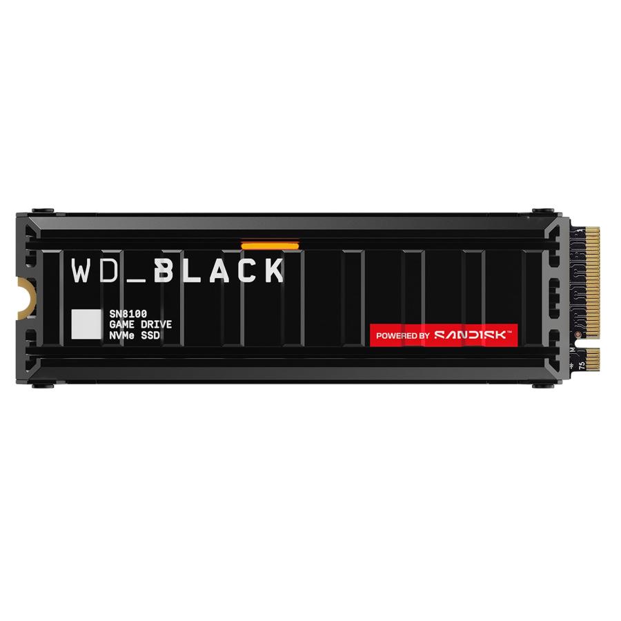 新品 WD_BLACK SN8100 NVMe SSD-1TB ヒートシンク搭載 WD_BLACK 1TB SN8100 NVMe 内蔵ゲーミングSSD ソリッドステート