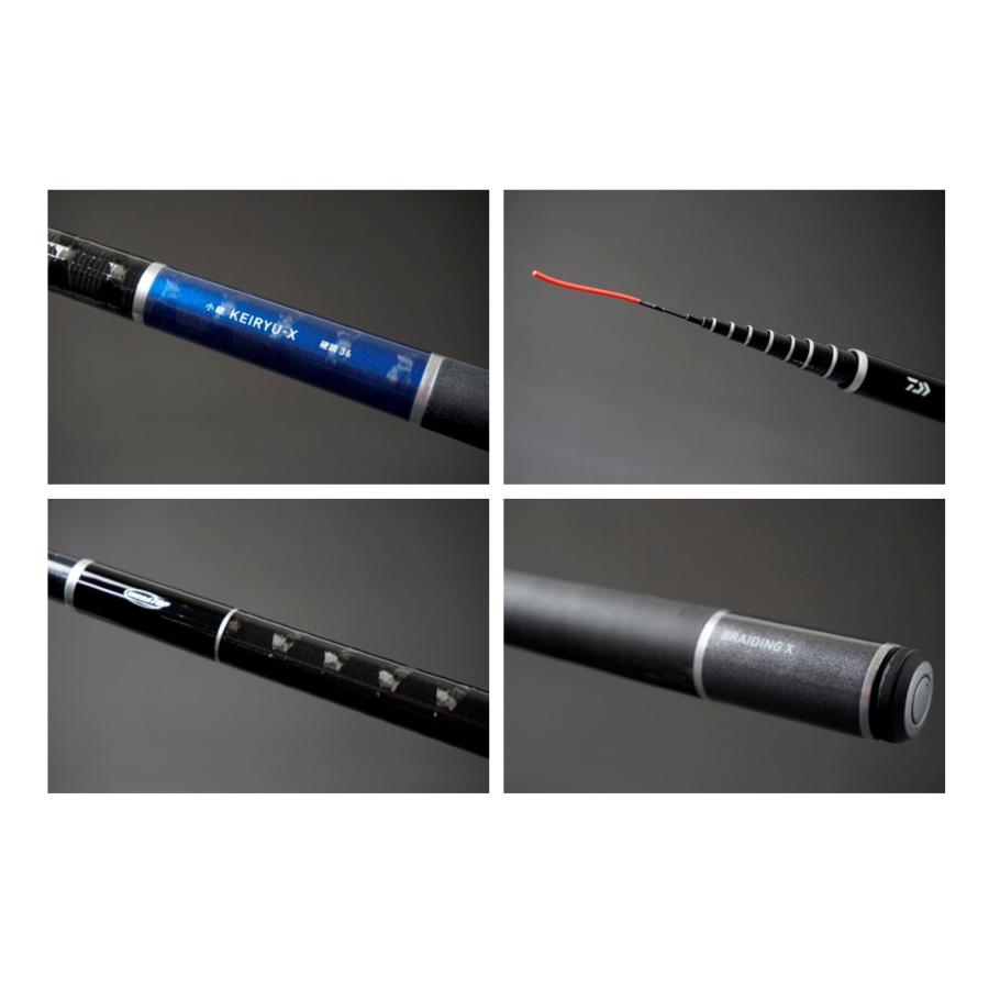 ダイワ(DAIWA) 渓流竿 小継渓流X 硬調39 全長3.91m 釣り竿の画像