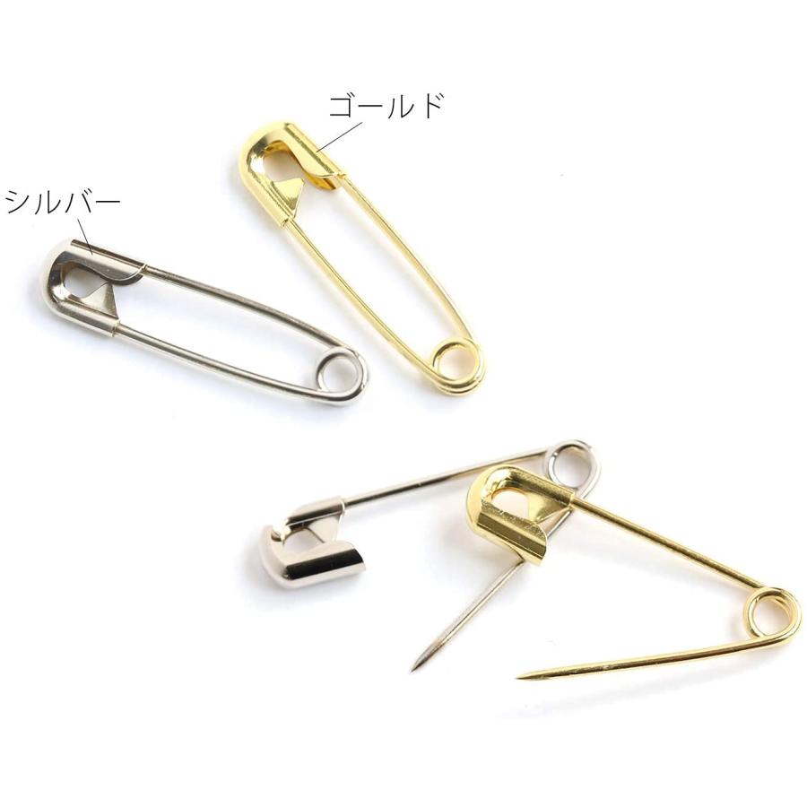 MERZEN 【お徳用】スナッピン 安全ピン シルバー 31mm 3000本 AC112-2_2