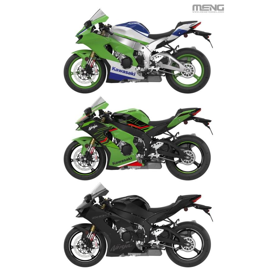 GSIクレオス モンモデル 1/9 カワサキ Ninja ZX-10R プラモデル MMT007