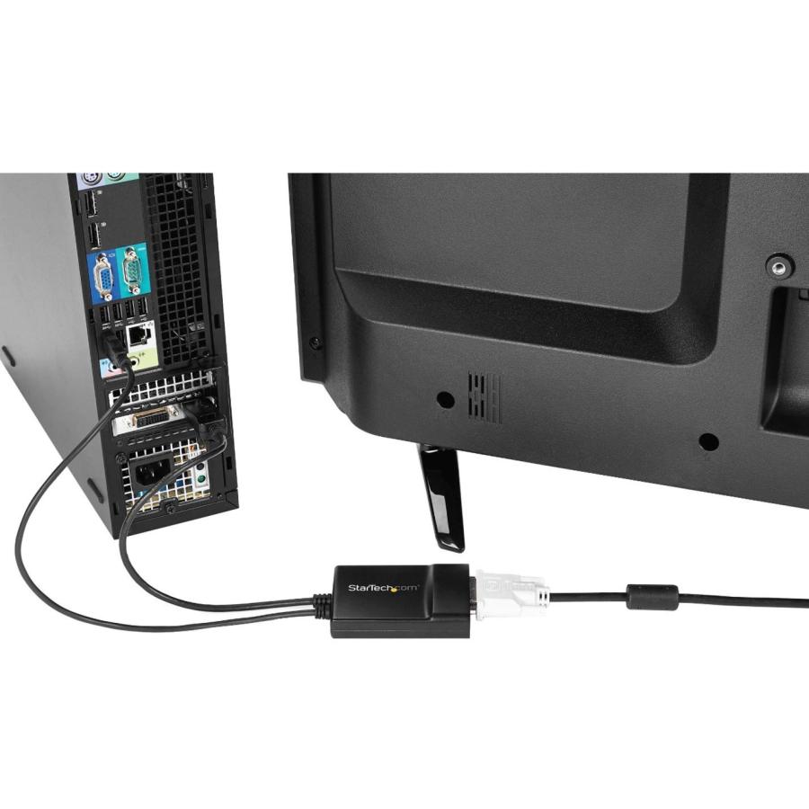 StarTech.com DisplayPort - DVIデュアルリンク アクティブ変換アダプタ/2560x1600 60Hz/DP1.2 - DVの画像