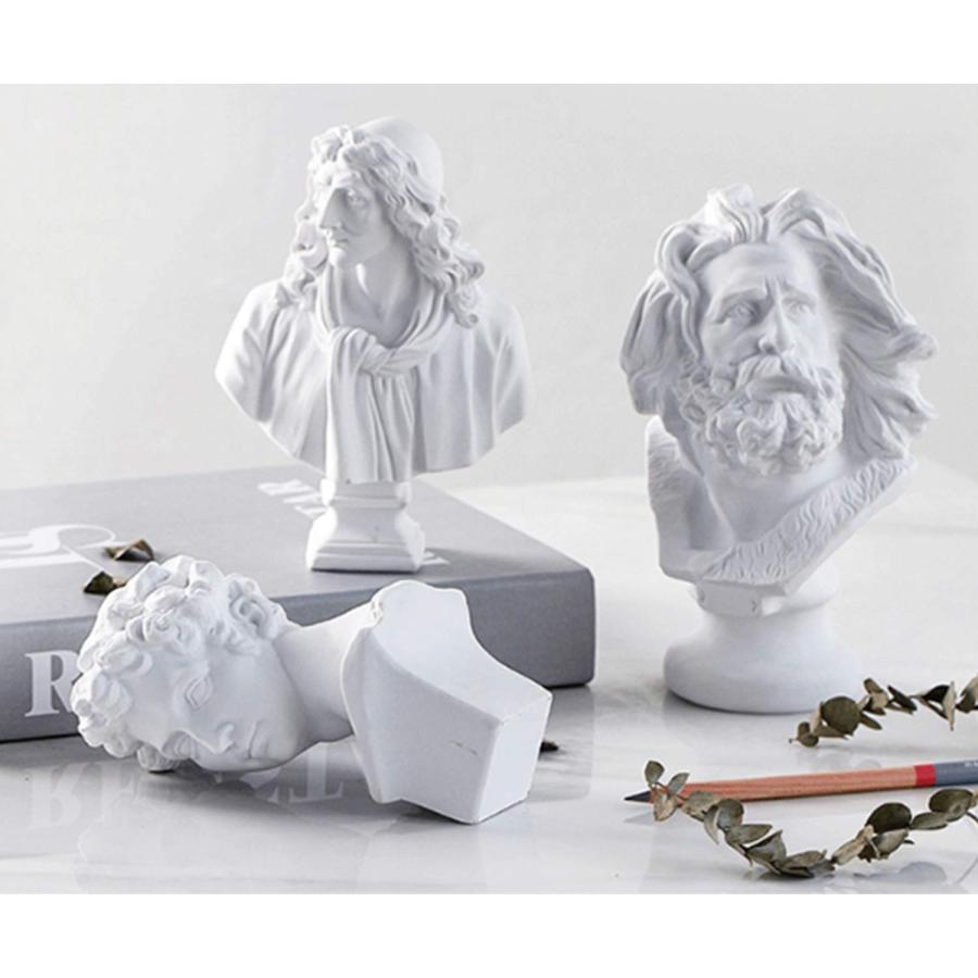 akindou 自宅が美術館 石膏像風 人物像 シリーズ 割れにくい カケ