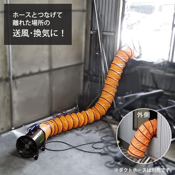 ミナトワークス 排送風機 ダクトファン MDF-251A (ホース無し/口径