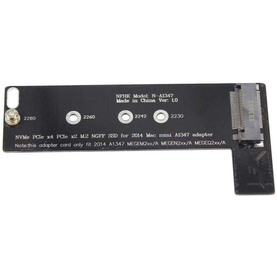 Hodays M.2 NGFF NVMe PCIe x4 SSD → late 2014 版 Mac mini A1347