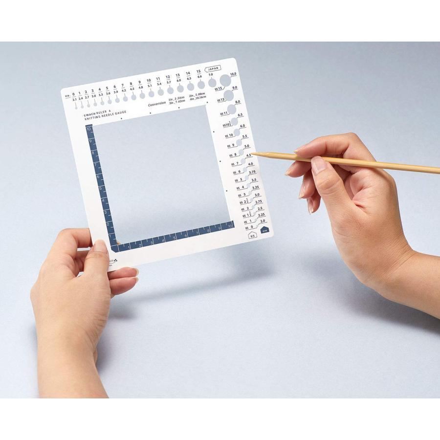 Clover ニットゲージ「トリオ」 編み物用品 55-803 ホワイト |  | 05