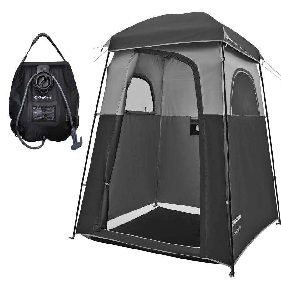 キャンプ防災兼用】KingCamp 着替えテント プライバシーテント ビーチ
