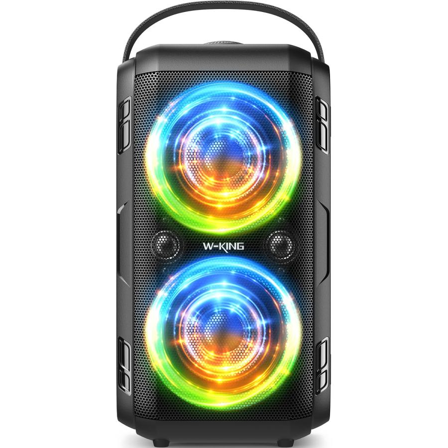 W-KING 80W Bluetoothスピーカーラウド 、スーパー重低音、巨大 W-KING 80W Bluetoothスピーカーラウド 、スーパー重低音、巨大