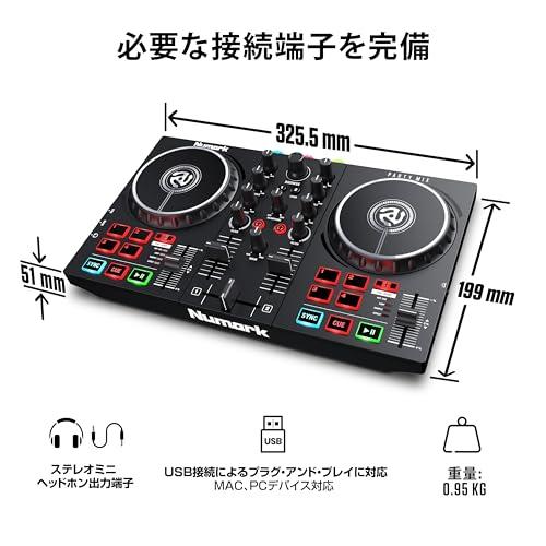 DJ機材 numark Amazon.co.jp: Numark DJコントローラー スピーカー内蔵 DJ機材