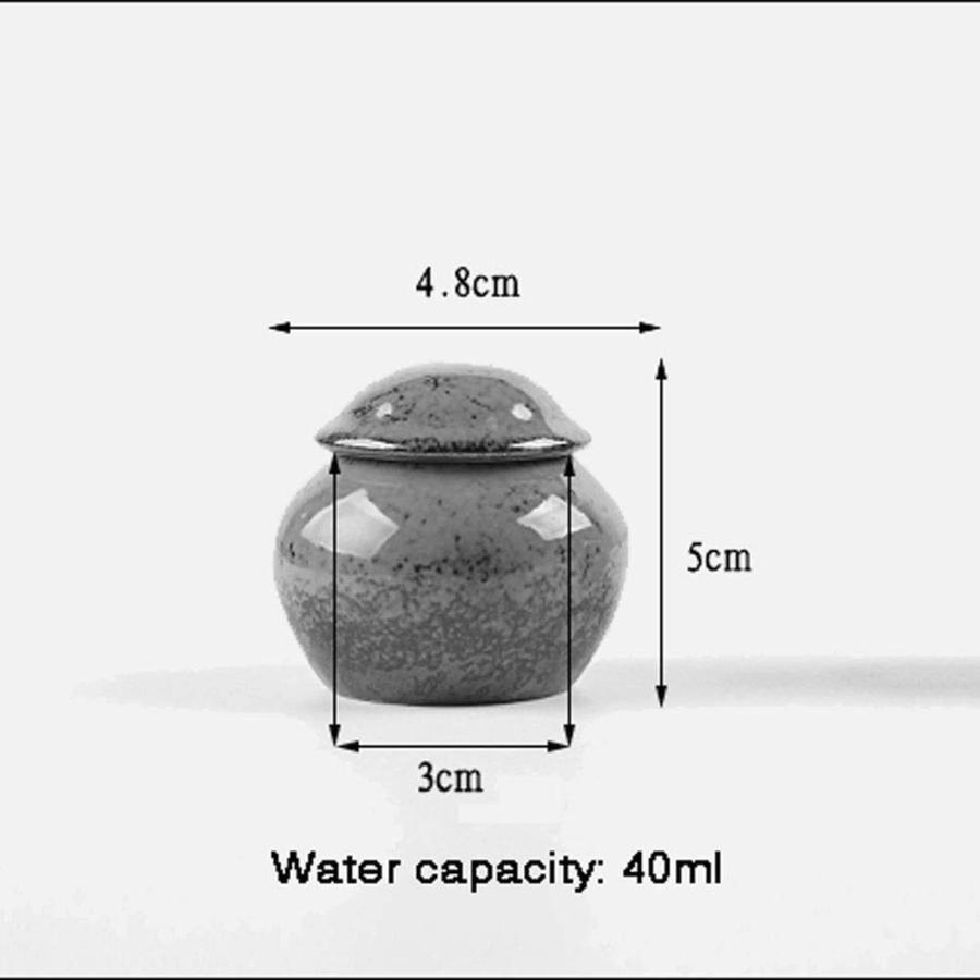 骨壷 分骨用 ミニ骨壺 人間の小さな記念壷手作り陶器の記念品