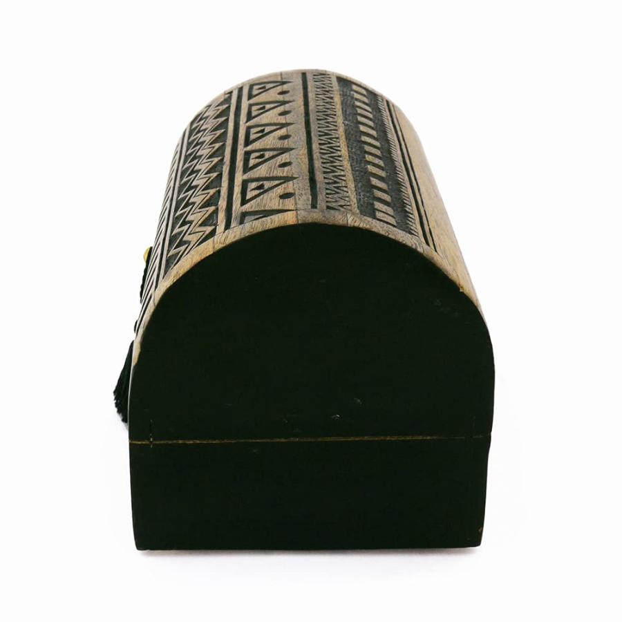 アンティーク風 木箱 宝箱 ウッドボックス Lサイズ : Good-Item