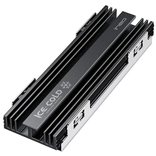 Ineo M.2 2280 SSD ヒートシンク シリコンパッドに付き PC/PS5 PCIE