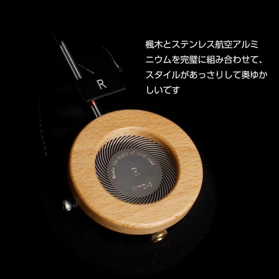 3APLUS WTD-3 ヘッドホン 有線 開放型 ヘッドフォン オンイヤー