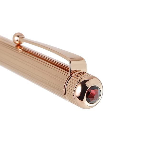 【新品未使用】伊東屋ROMEO No.3ボールペン/ヴィンテージローズ/細軸 限定】ROMEO No．3ボールペン 細軸 斑紋孔雀色