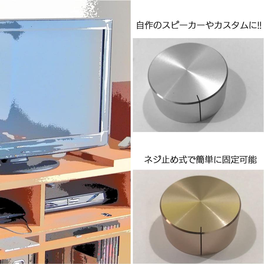 モデルノ ラ テール つまみ ボリュームノブ アルミ製 ボリューム モデルノ ラ テール つまみ ボリュームノブ アルミ製 ボリューム