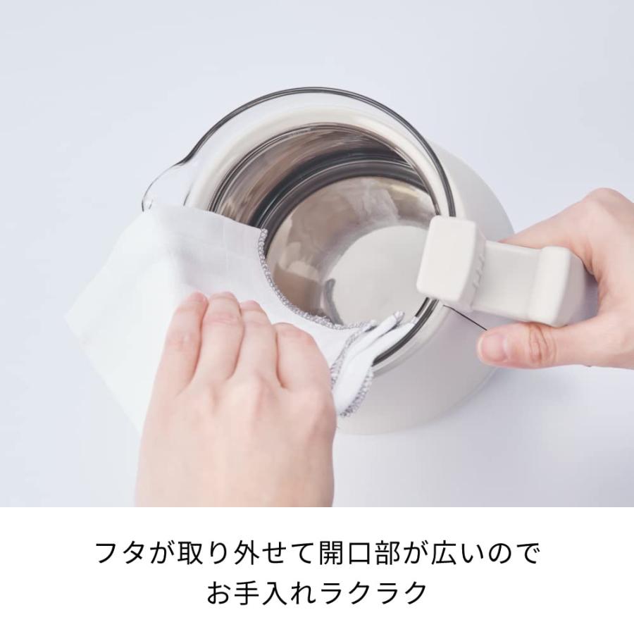 レコルト ダブルウォールガラスケトル RDG-1 recolte Double Wall Glass Kettle (ホワイト) |  | 07